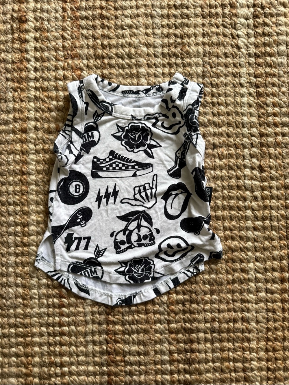 Rebel Bro Tank 0-3 Months